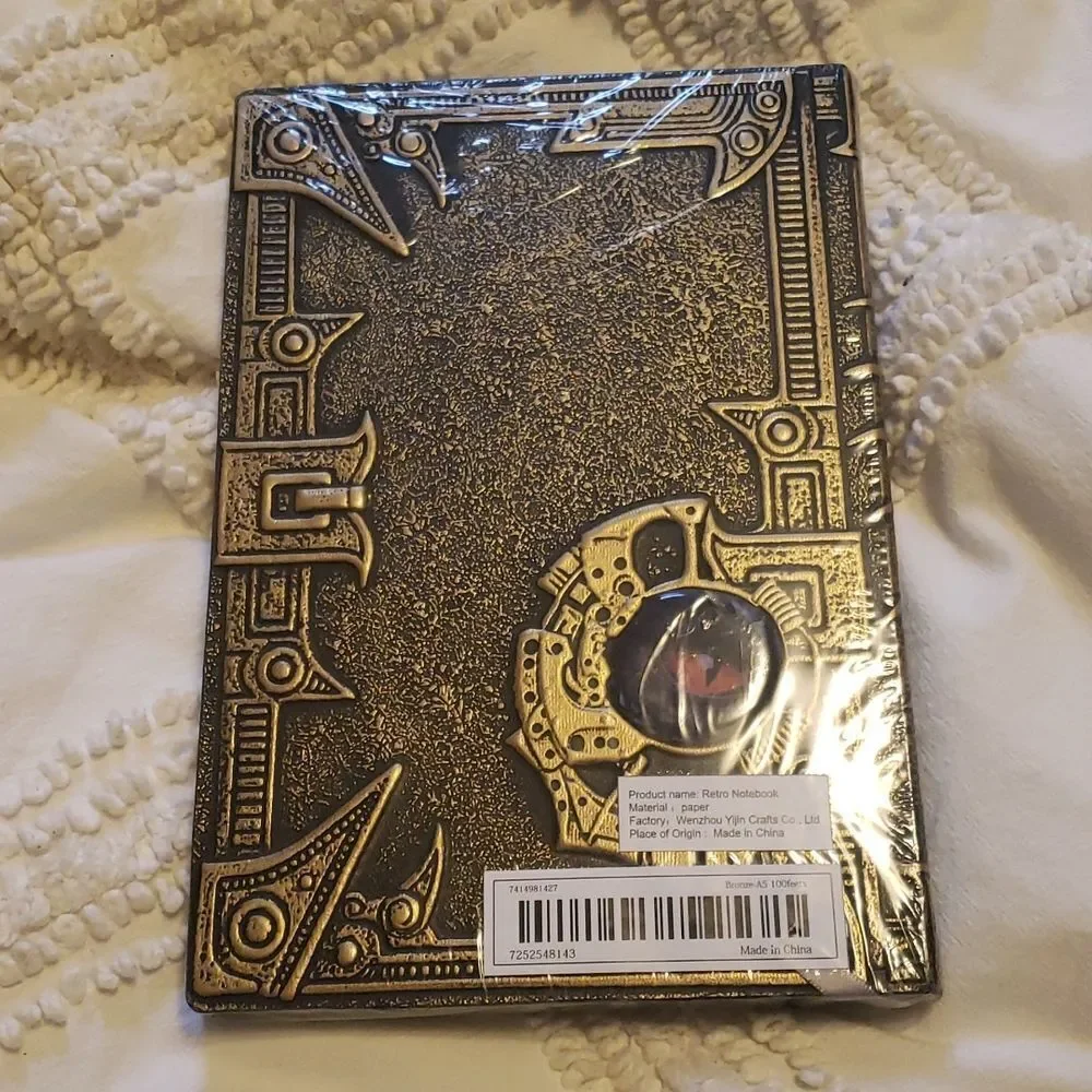 Embossed Dragon journal planner book diary manifest lined pages